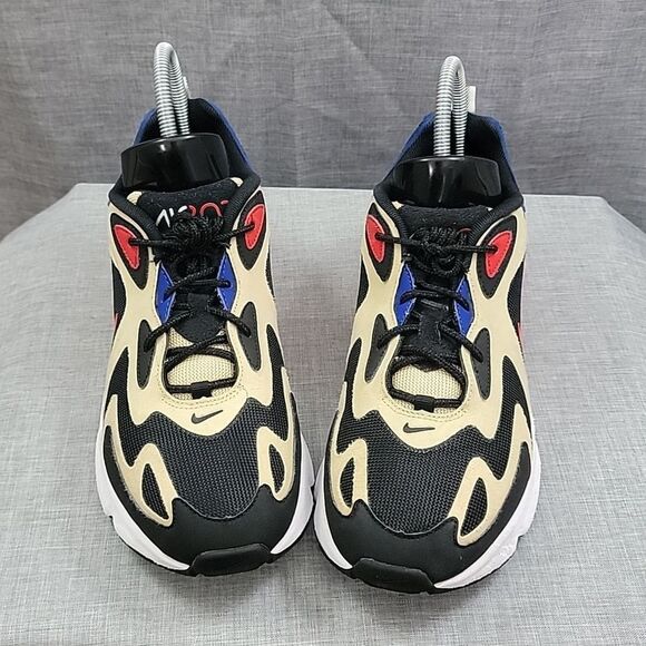 Nike men\'s Air Max 200 AQ2568-700 black cream red running shoes sneakers SZ 8.5 main image 13